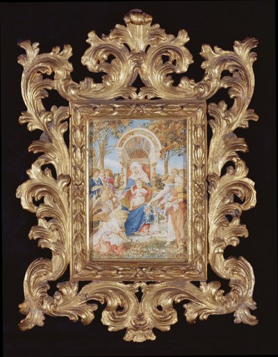 The Adoration of the Virgin by Ricciardo Meacci